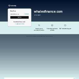 whalesfinance.com